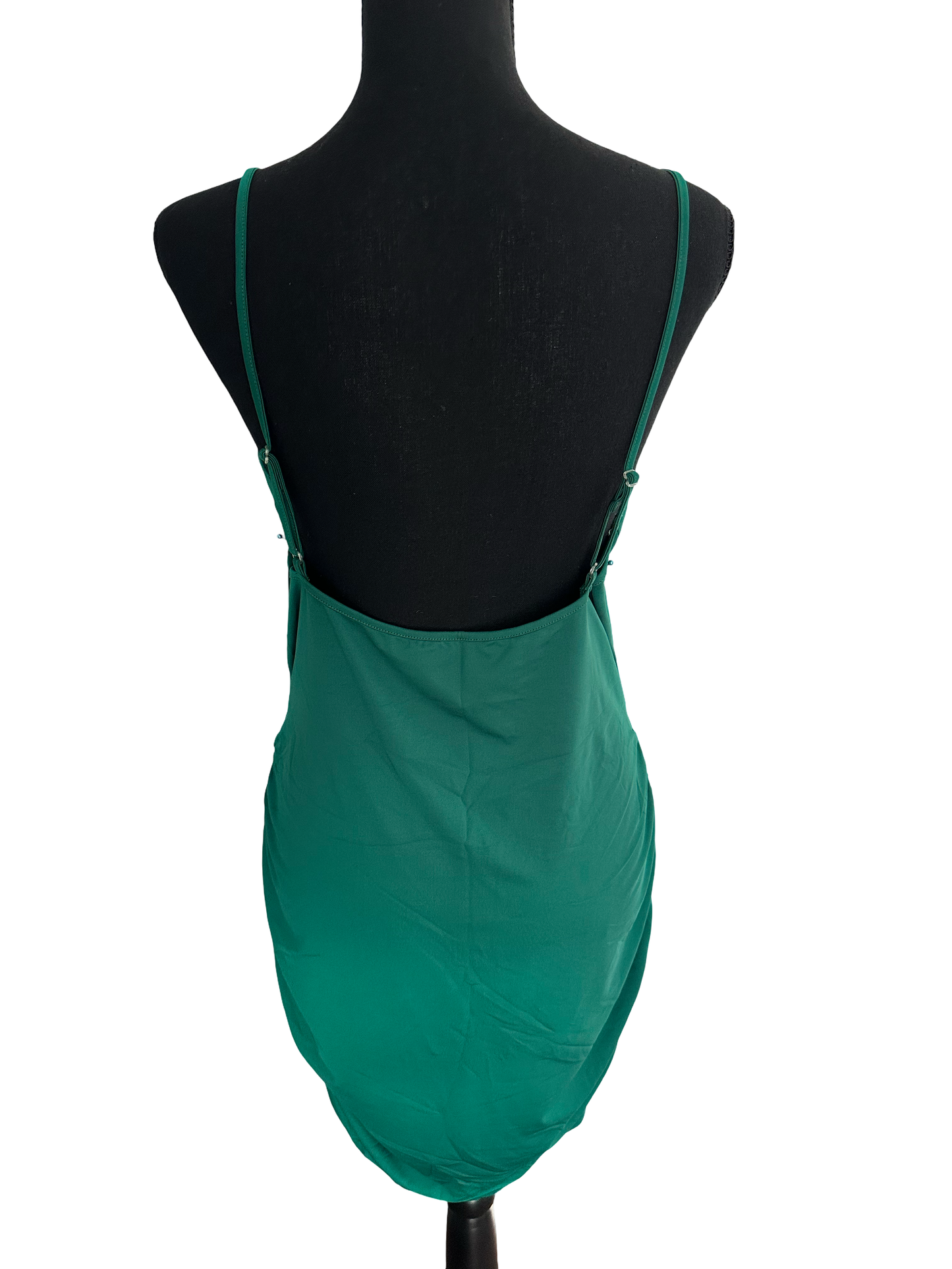 Emerald Breeze Pocket Dress