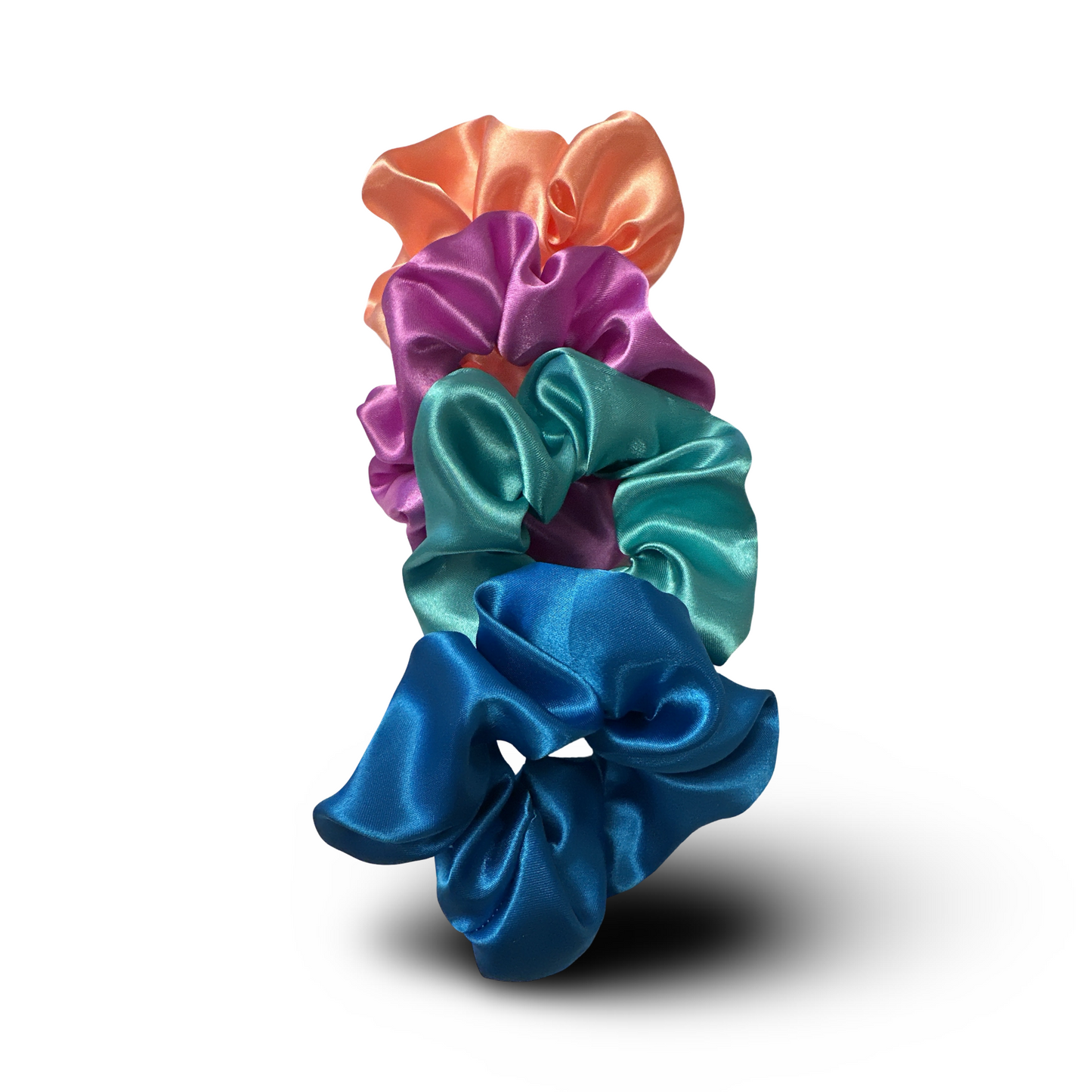 4pcs assorted colors Scrunchies SB hair haven