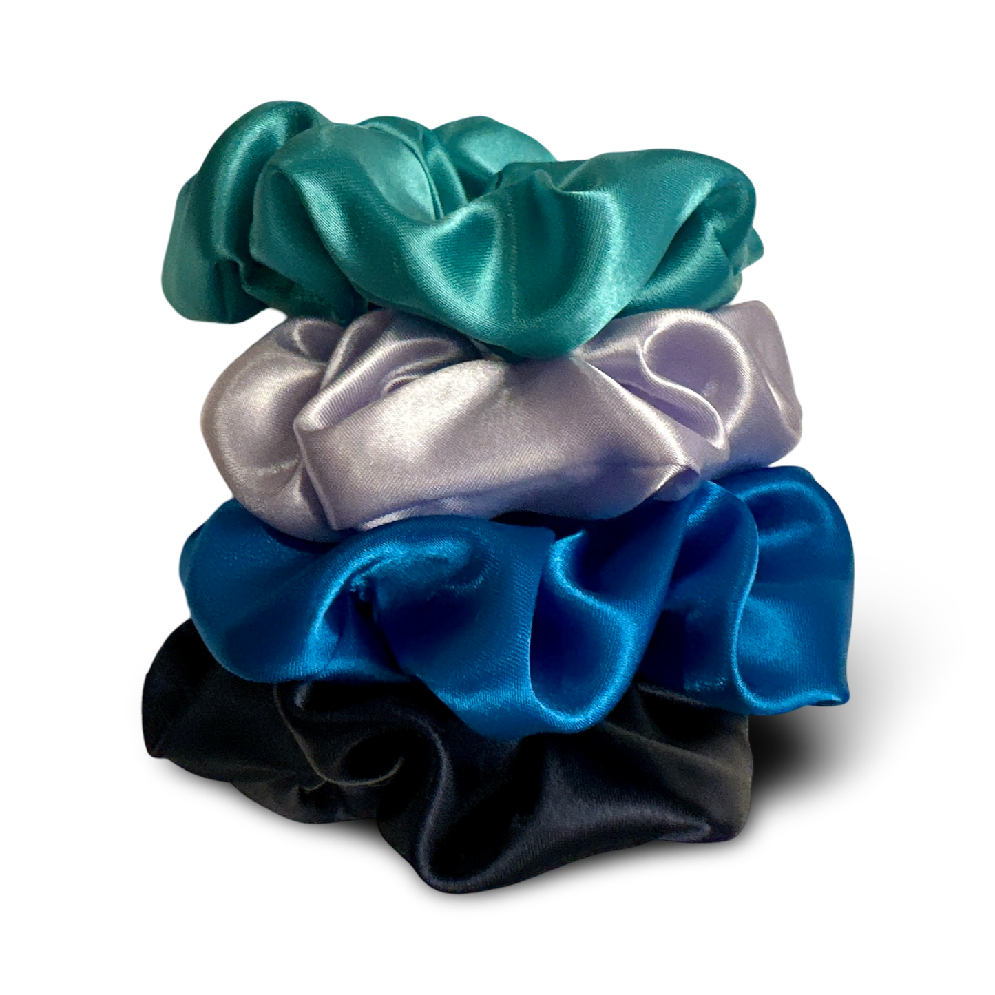 4pcs assorted colors Scrunchies SB hair haven