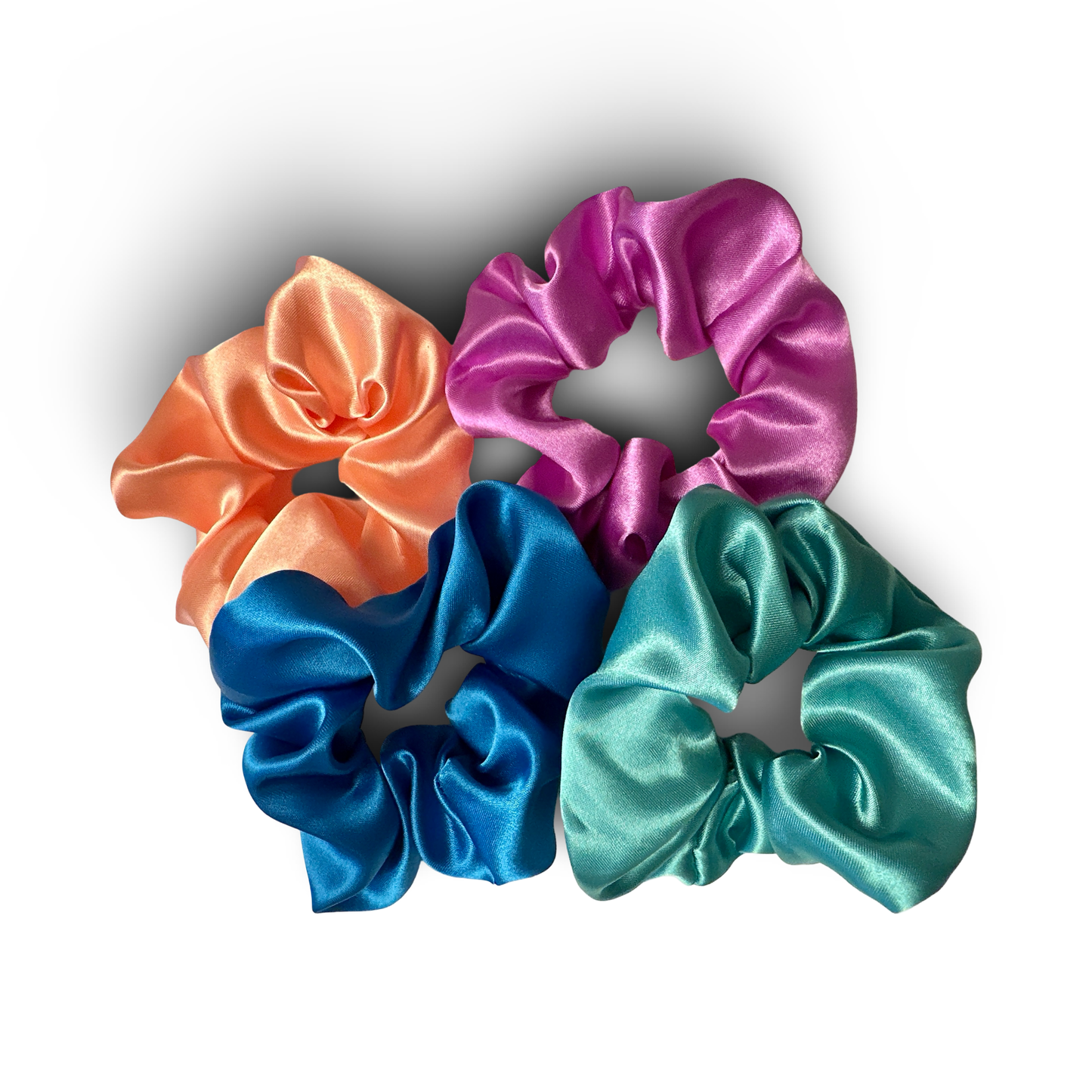 4pcs assorted colors Scrunchies SB hair haven