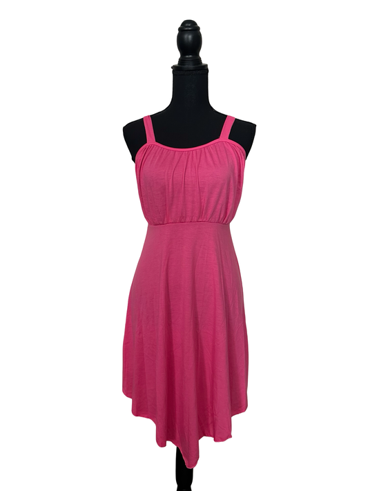 Pink Sunset Empire Waist Sundress